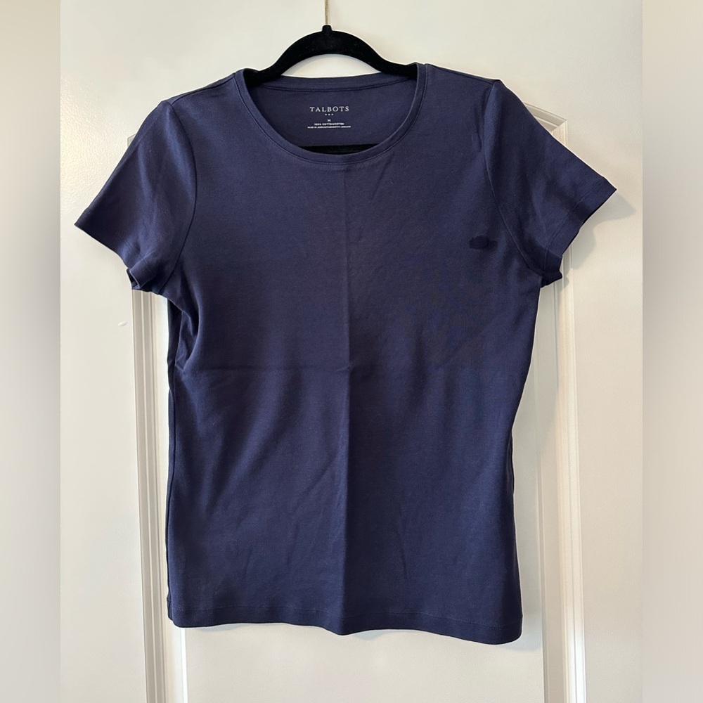 Talbots cotton tee